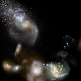  carambolages cosmiques aux confins de l'univers