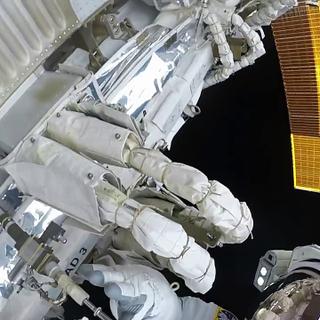 Thomas Pesquet : sa deuxième sortie dans l&#39;espace en accéléré