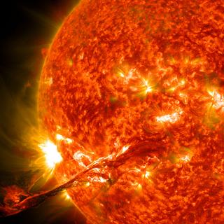 Vent solaire : la Terre protégée par son champ magnétique