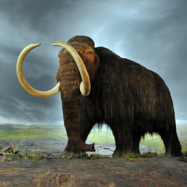 Le mammouth laineux avait une fourrure d&#39;hiver, avec&amp;nbsp;des poils de 90 cm et&amp;nbsp;une couche de graisse de 10 cm. L&#39;été, la&amp;nbsp;fourrure se faisait plus légère.&amp;nbsp;© Flying Puffin, Wikipédia, cc by sa 2.0