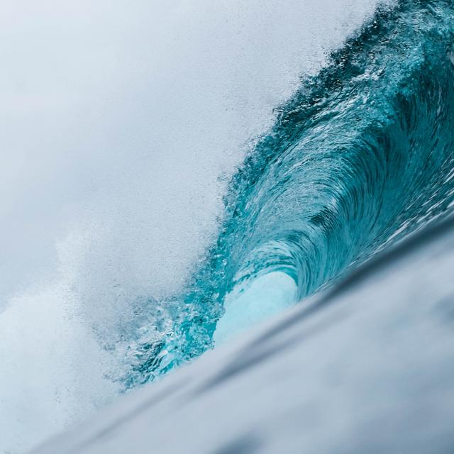 La plus haute vague. ©&amp;nbsp;Jeremy Bishop, Unsplash