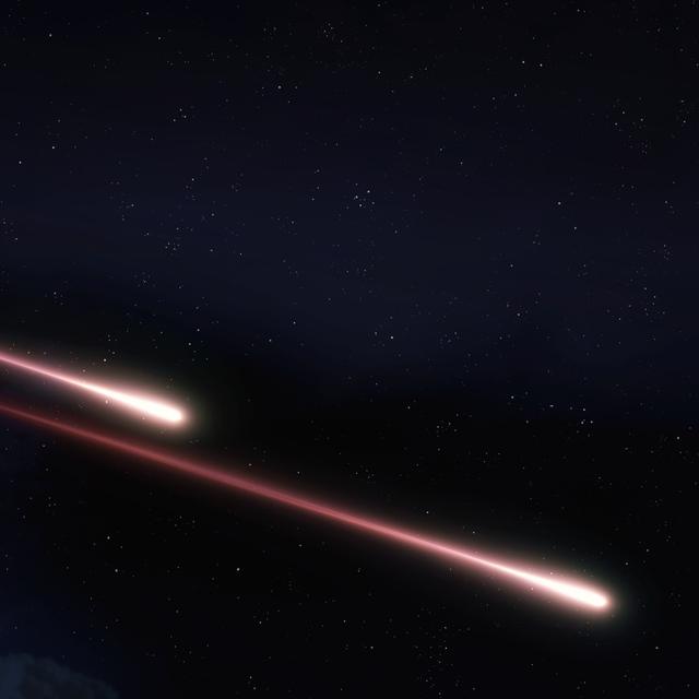 Les chutes de météorites sont souvent visibles de nuit sous la forme d&#39;étoiles filantes. Il est rare de les voir pendant la journée. © Nazarii, Adobe Stock