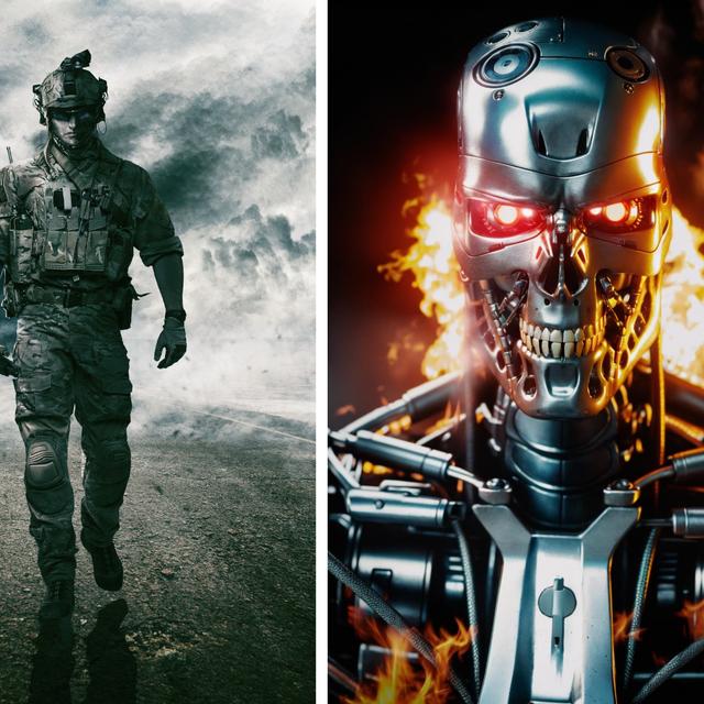 Robot de guerre du futur