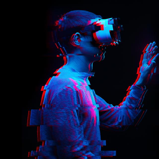 Ces chaussures motorisées permettent au porteur de marcher dans la réalité virtuelle sans sortir de son aire de jeu. © nuclear_lily, Adobe Stock