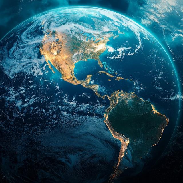 L&#39;océan Pacifique montre des signes de refroidissement, il s&#39;agit des prémices de&amp;nbsp;La Niña.&amp;nbsp;© Sasint, Adobe Stock (image générée avec IA)