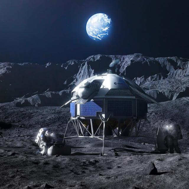 Pour l&#39;Agence spatiale européenne, l&#39;atterrisseur Argonaut représente l&#39;accès autonome de l&#39;Europe à la Lune, permettant ainsi à l&#39;Europe&amp;nbsp;de jouer un rôle prépondérant sur la surface de notre satellite naturel.&amp;nbsp;© ESA, ATG-Medialab