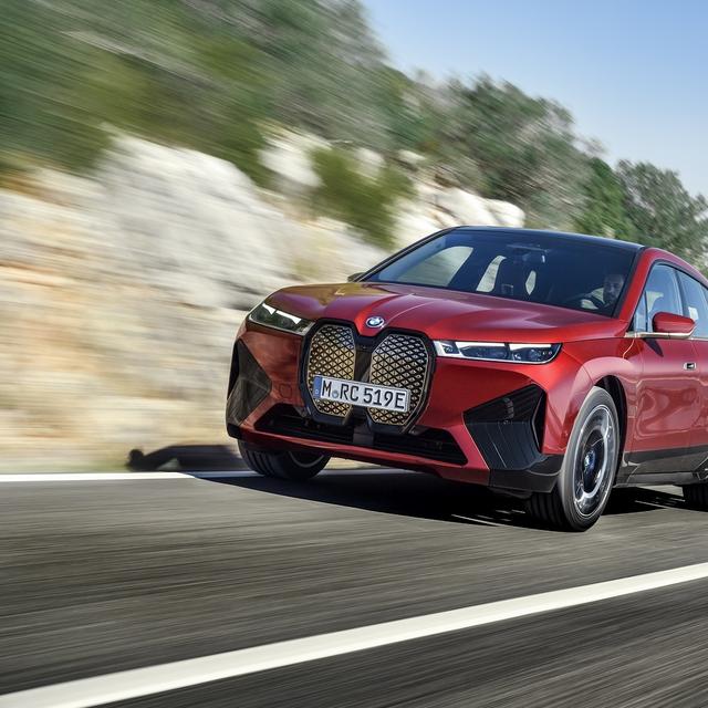 Le BMW iX sera le premier SUV électrique de la marque. © BMW