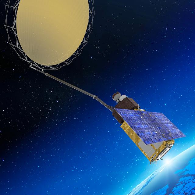 Copernicus Imaging Microwavve Radiometer, futur satellite Sentinel du programme Copernicus. © Thales Alenia Space