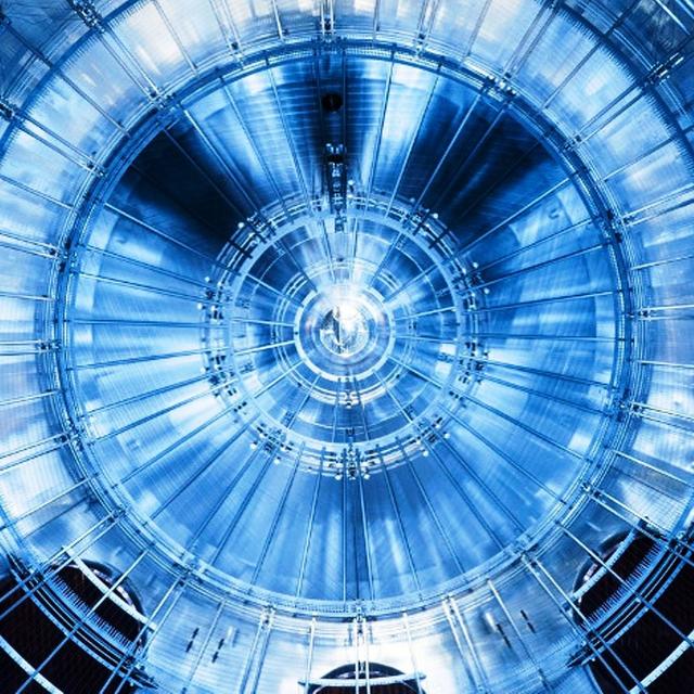 Une vue de l'expérience Katrin.&nbsp;©&nbsp;Markus Breig, KIT KIT, Karlsruher Institut für Technologie&nbsp;&nbsp;&nbsp;