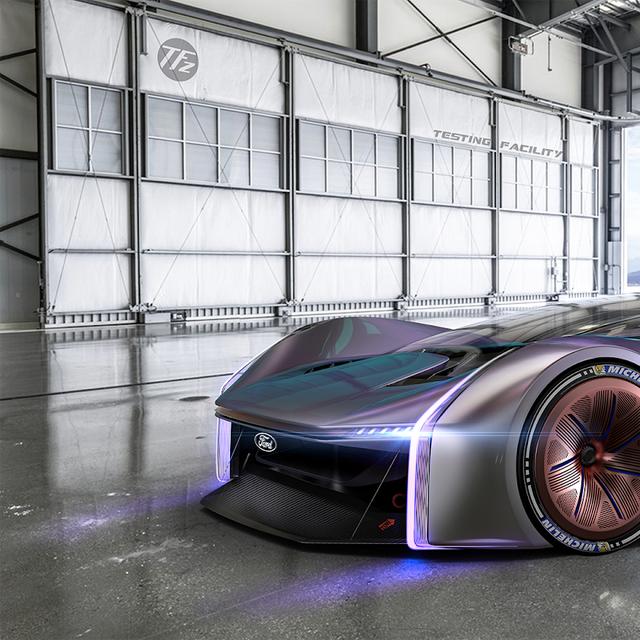 La Team Fordzilla P1 sera présente dans un jeu vidéo de course automobile à sortir l’année prochaine. © Ford