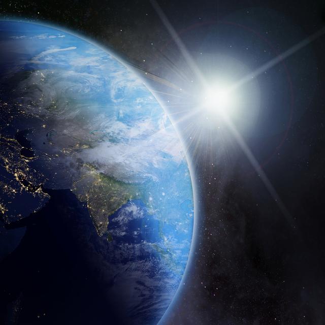 Quelle est la vitesse de la Terre autour du Soleil ? À quelle vitesse nous déplaçons-nous dans l’univers ? © Mike Mareen, fotolia