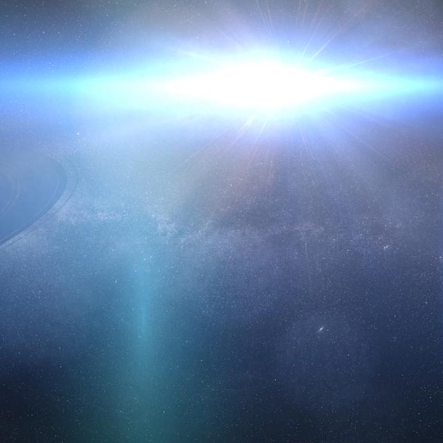 Illustration d&#39;une exoplanète habitée.&amp;nbsp;© dottedyeti, Adobe Stock