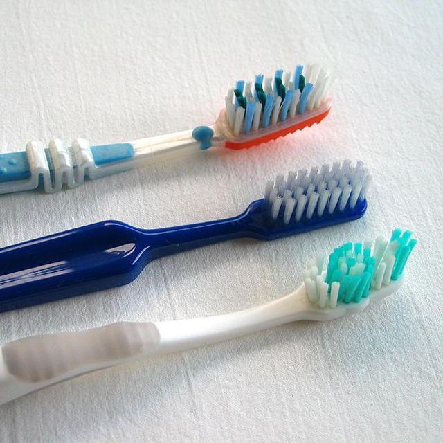 Ces brosses à dents sont les nouvelles armes contre l&#39;arthrose ou la polyarthrite rhumatoïde ! On savait déjà que les bactéries buccales pouvaient faciliter la formation de plaques d&#39;athérome (qui bouchent les vaisseaux sanguins) ou causer des inflammations de la valve cardiaque, on suppose maintenant qu&#39;elles favorisent parfois le développement de maladies des articulations.&amp;nbsp;© Jonas Bergsten, Wikipédia, DP
