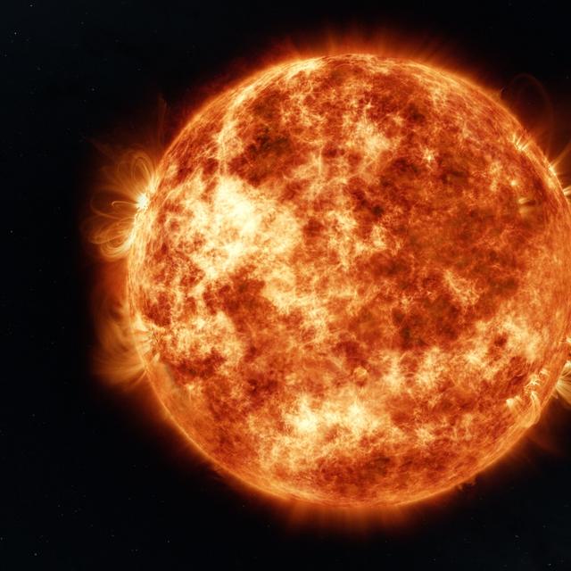 Une éruption solaire de classe&nbsp;X1.1 a secoué notre Soleil, ce samedi&nbsp;11&nbsp;février 2023. © remotevfx, Adobe Stock