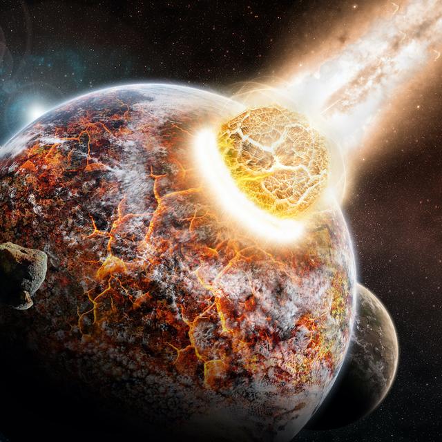 Nouvelle théorie sur la formation de la Terre. © sdecoret, Adobe Stock