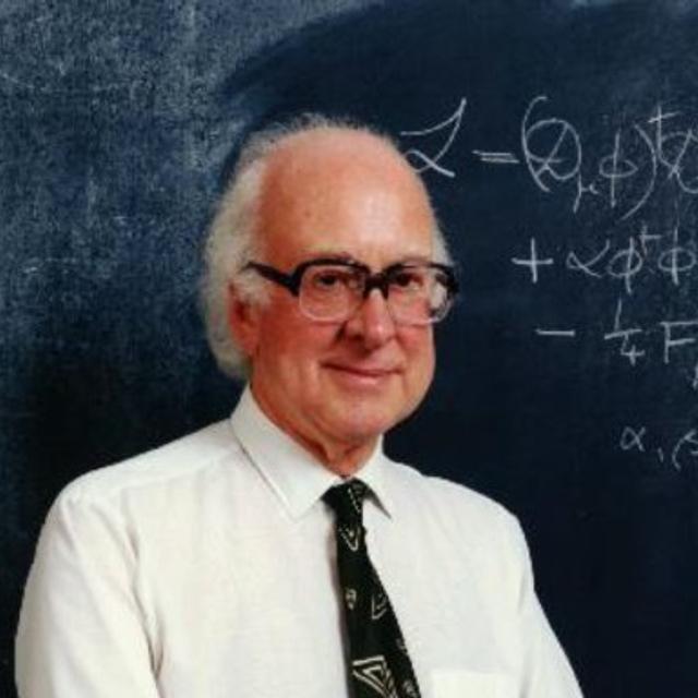 Peter Higgs. Crédit : Peter Tuffy