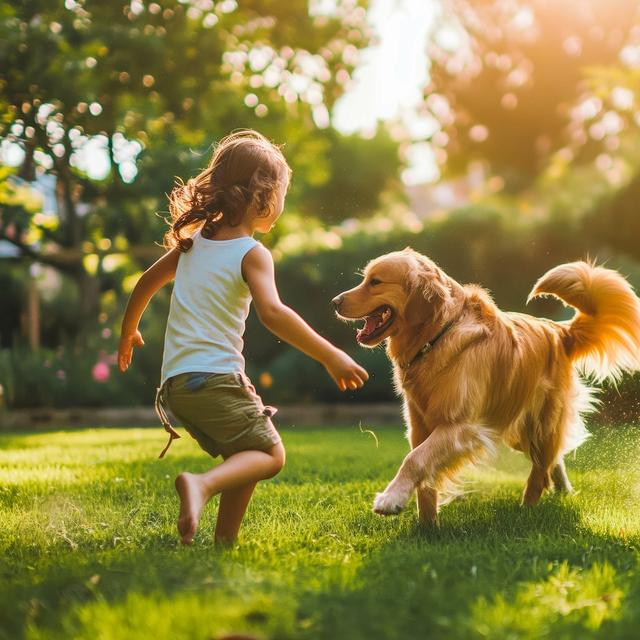 Selon une étude menée&nbsp;par des chercheurs de l’université de Chiang Mai (Thaïlande), interagir avec un chien – même si ce n’est pas le vôtre –&nbsp;peut très efficacement faire baisser votre niveau de stress. © MVProductions, Adobe Stock