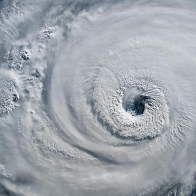 L'oeil de l'ouragan Ida en 2021. © elroce, Adobe Stock