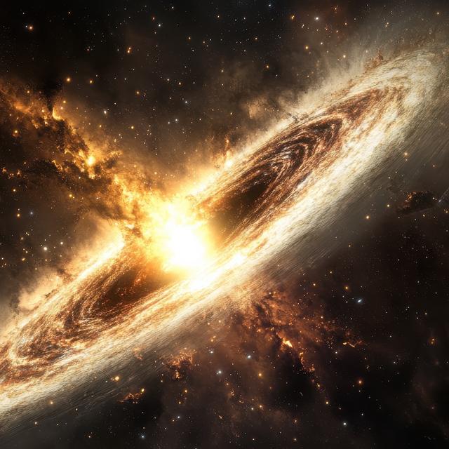 Le plus lointain flamboiement d'un quasar révèle des secrets des trous noirs supermassifs