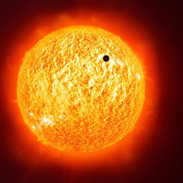 Une image du Soleil lors d&#39;un transit de Mercure. © Comfreak, Pixabay, DP