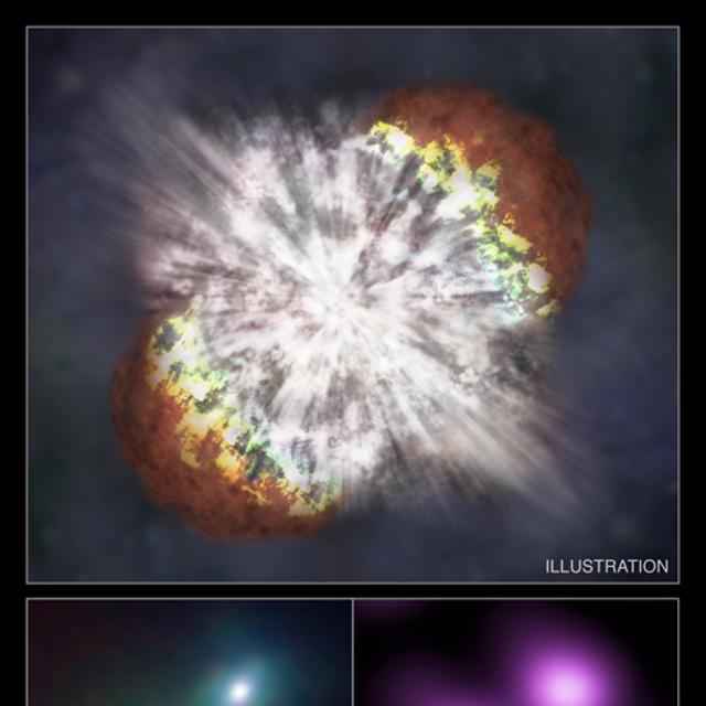 En vidéo : explosion de la plus puissante supernova jamais observée