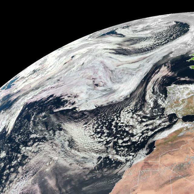 Quel climat fait-il sur Terre ? Le programme Copernicus devrait bientôt répondre à cette question grâce au service C3S. © Eumetsat (2014)