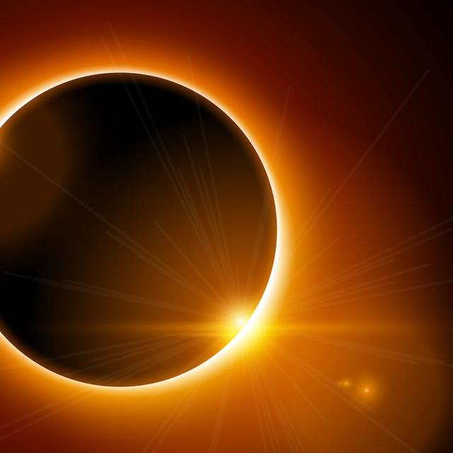 La couronne solaire, c’est l’anneau qui apparaît lors d’une éclipse totale de Soleil. Et c’est dans cette région de l’atmosphère de notre étoile qu’un immense trou vient d’être observé. © kolonko, Adobe Stock