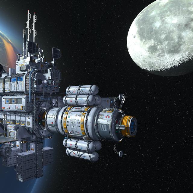 La US Space Force est destinée à conduire des opérations militaires dans l’espace. Cette nouvelle branche des forces armées américaines a désormais un logo… qui ressemble étrangement à celui de Starfleet, dans Star Trek. © tsuneomp, Adobe Stock