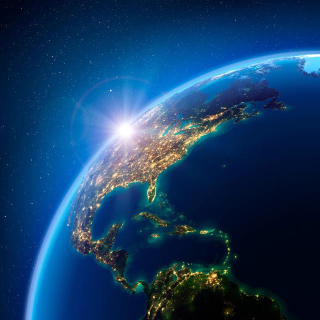 L&#39;océan Atlantique aussi a un cycle climatique qui influence la météo.&amp;nbsp;© Anton Balazh, Adobe Stock