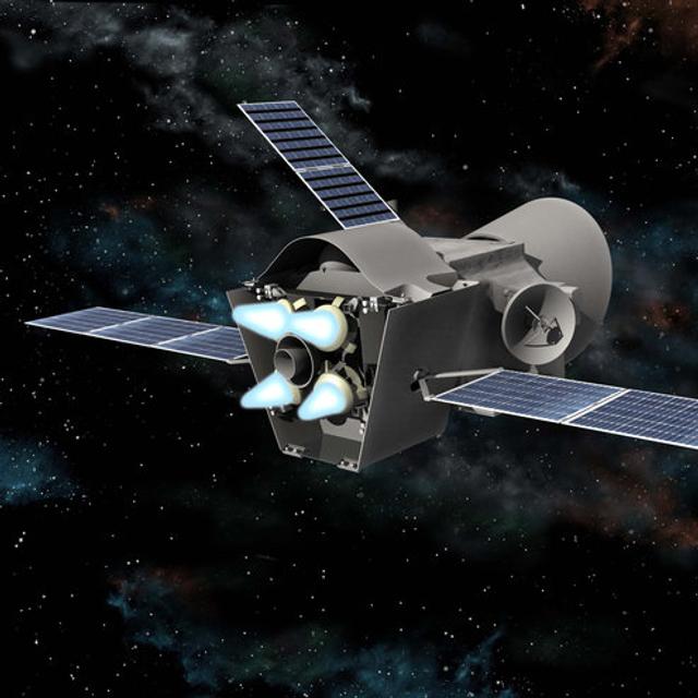 La propulsion ionique fonctionne très bien dans l&#39;espace et est de plus en plus utilisée pour les satellites et même les sondes interplanétaires. © DR