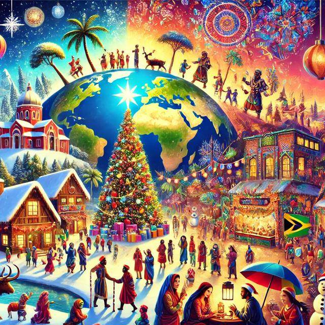 Les fêtes de Noël sont un moment chaleureux de partage, de célébrations en famille et d'échange de cadeaux, illuminées par la magie des décorations et des traditions festives.&nbsp;© IA AB