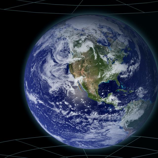 Vue de la Terre. © Andrew Z Colvin - CC BY-SA 3.0