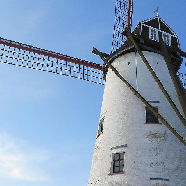 Moulin à vent, source d&#39;énergie. © schoemie, domaine public