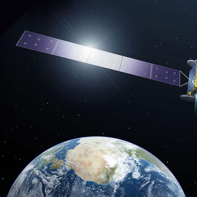 Le programme Artes&nbsp;33 vise à mettre au point un satellite de télécommunications 100 % électrique. © ESA