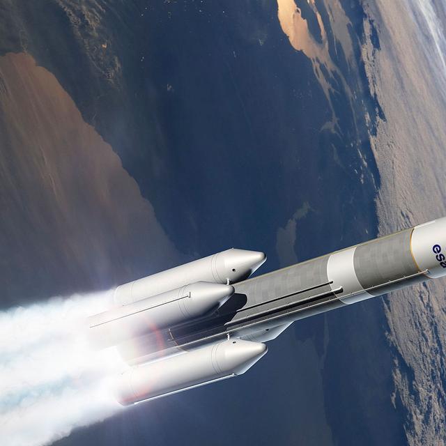 La fusée européenne Ariane. © ESA