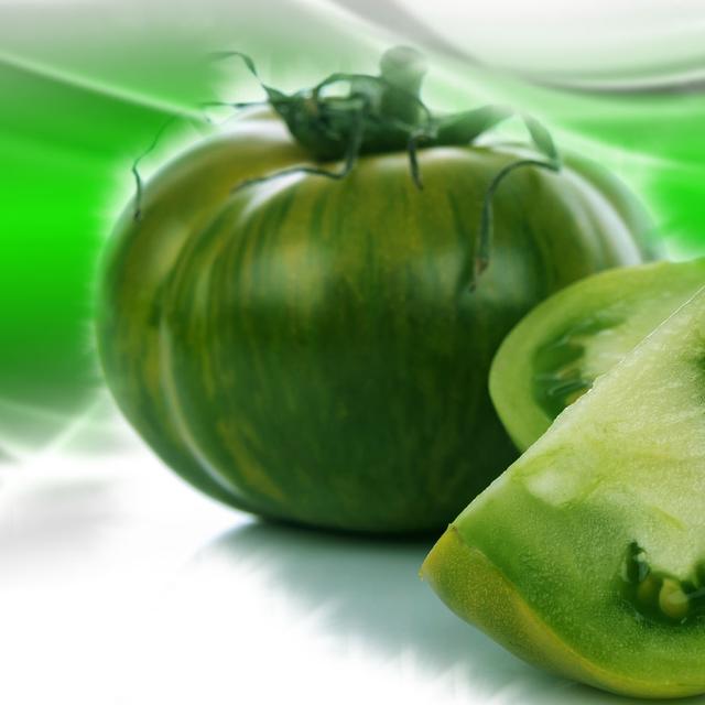 De délicieuses&amp;nbsp;tomates vertes à cuisiner.&amp;nbsp;© Thodonal, Fotolia