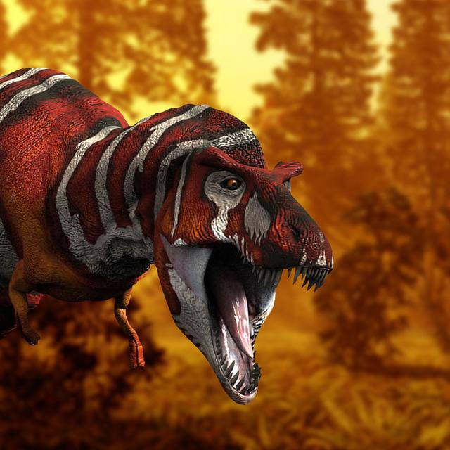 Reproduction d&#39;un T.Rex.&amp;nbsp;© Ryanz720 - Domaine public&amp;nbsp;