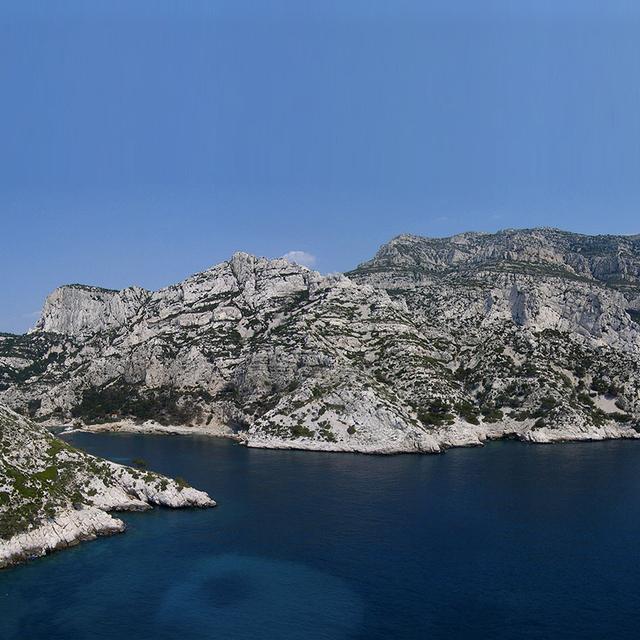 Calanque de Morgiou près de la grotte Cosquer.&amp;nbsp;© Vincent - Domaine public
