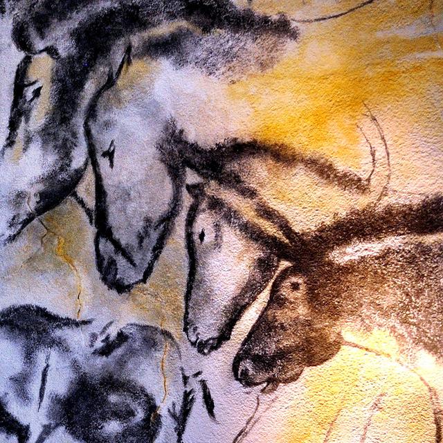 Chamanisme paléolithique peinture de la grotte Chauvet.&amp;nbsp;© Thomas T., Wikimedia commons, CC by-sa 2.0

