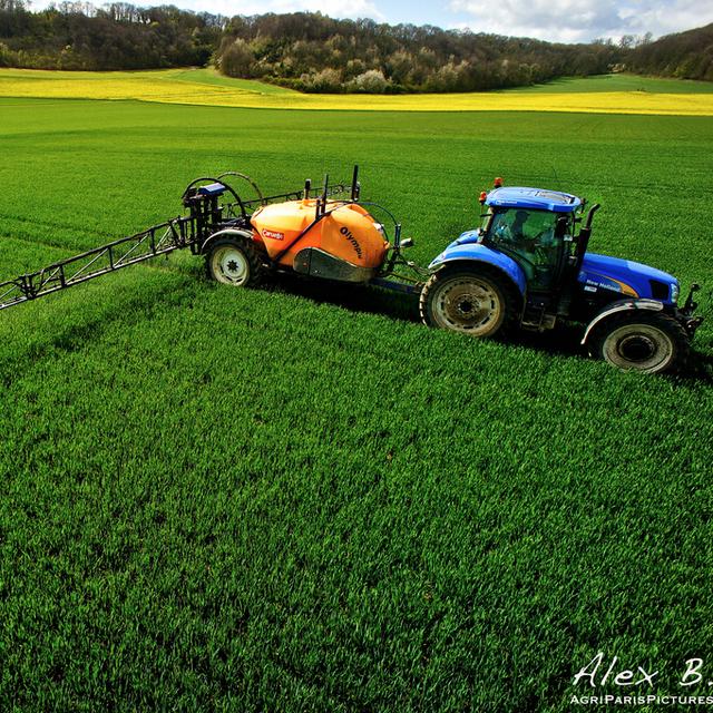 Le phosphore est principalement utilisé sous forme de phosphate dans les engrais minéraux répandus en agriculture. © Alex B., AgriParisPictures, Flickr, CC by-sa 2.0