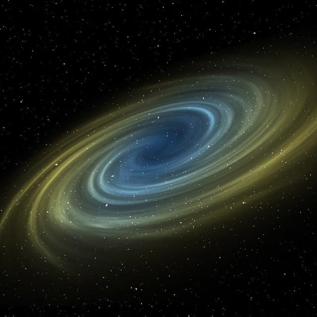 Une vision d'artiste d'une galaxie spirale. © Buddy Nath, Pixabay