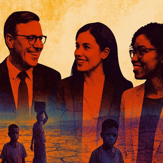 Des chercheurs de l’université Columbia (États-Unis) estiment que les promoteurs de la géoingénierie solaire par injection d’aérosols dans la stratosphère sous-estiment considérablement à quel point cela sera difficile et compliqué. ©&nbsp;✶ Imaginé par XD | Codé avec ChatGPT