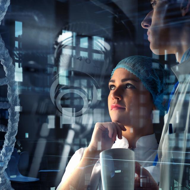 L’ingénieur biologiste utilise les nouvelles technologies pour élaborer de nouvelles techniques de recherches scientifiques. © Sergey Nivens, Fotolia.