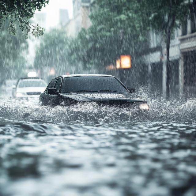 Les crues ont emporté de nombreux véhicules en Ardèche. Image d'illustration. © arhendrix, Adobe Stock