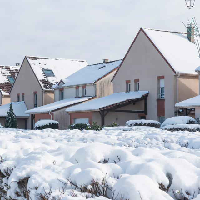 Les premières chutes de neige en plaine de la saison&nbsp;sont tombées ces dernières heures. © AlcelVision, Adobe Stock