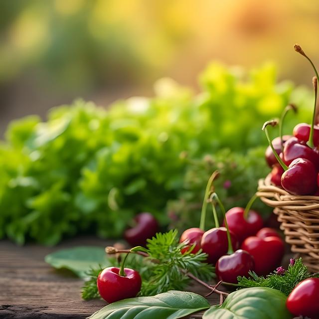Magnifique panier de cerises.&amp;nbsp;©Shahina, AdobeStock