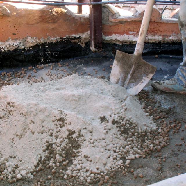 La chape en béton allégé est particulièrement indiquée pour les planchers intérieurs ou les terrasses sur toit. © Antmoose, Flickr, CC by 2.0