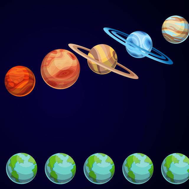 Quel est le temps de trajet de la Terre jusqu’à Mars, Saturne ou Venus ? © designer_things, Adobe Stock