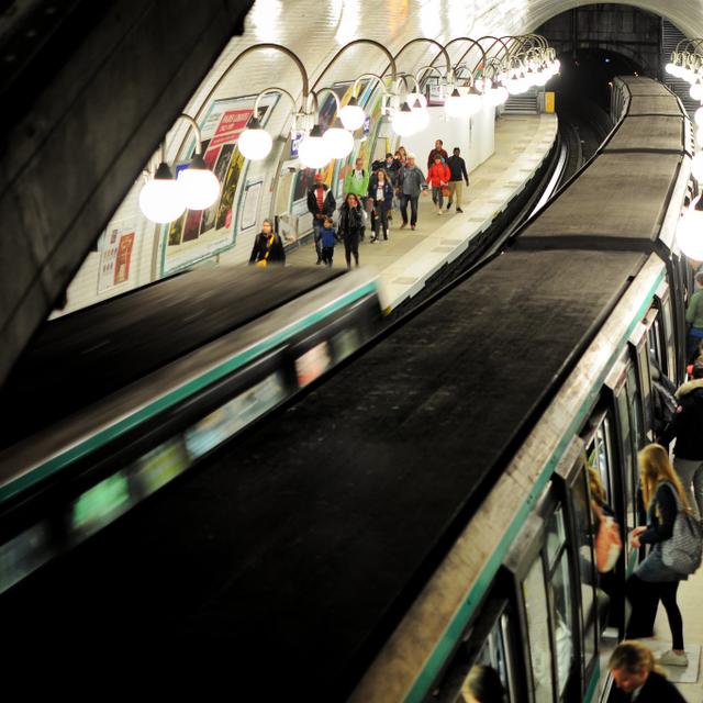 Le métro parisien (station Cité). © Olivier Prt, Flickr