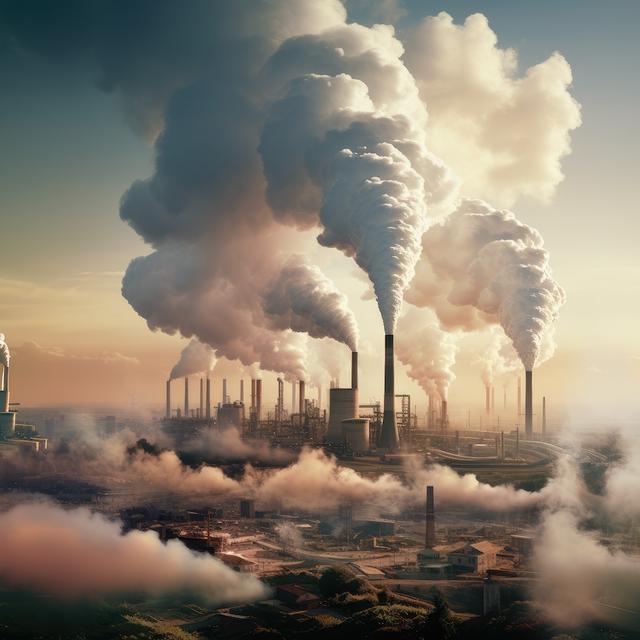 Tant que des gaz à effet de serre seront émis vers notre atmosphère, notre climat continuera de se réchauffer. Pour arrêter la machine, il faut ramener nos émissions à zéro. © DigiArtStudio, Adobe Stock